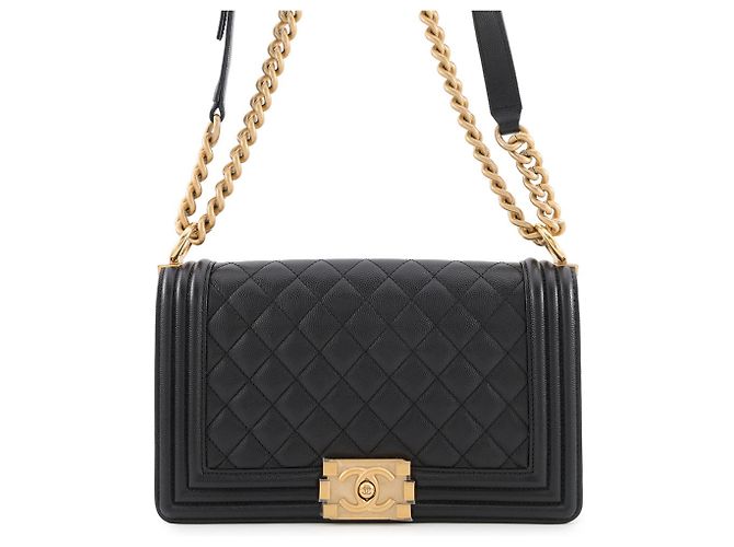 Borsa a tracolla Chanel Boy con catena