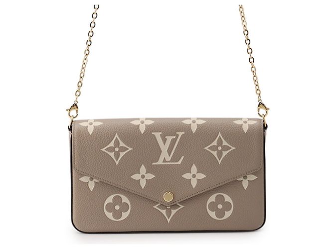 Louis Vuitton Monogram Empreinte Chain Wallet