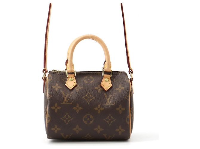 Sac à main Louis Vuitton Monogram Nano Speedy