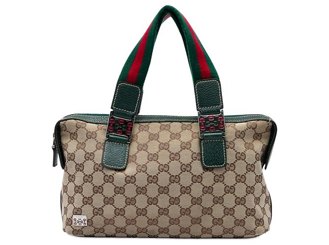 Borsa Gucci Beige GG Canvas Web Pop