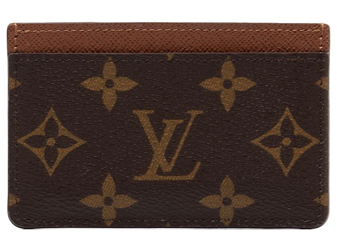 Louis Vuitton Brown Monogram Kartenetui