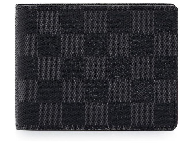 Louis Vuitton Black Damier Graphite Multiple Wallet