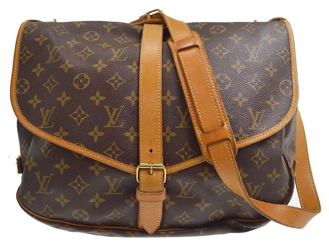 Louis Vuitton Saumur Monogram Canvas 35