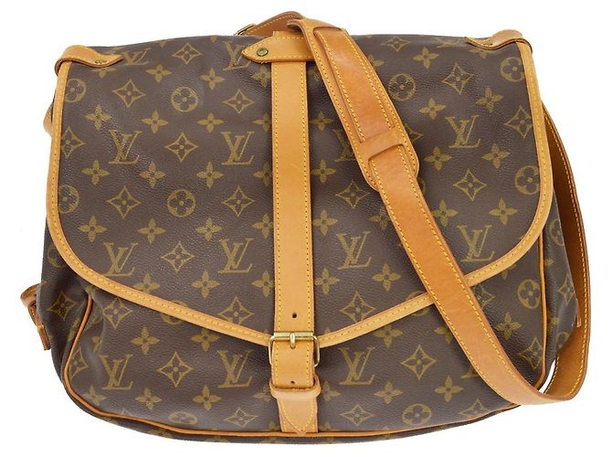 Louis Vuitton Saumur Monogram Canvas 35