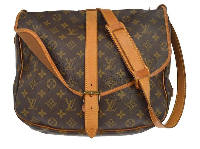 Louis Vuitton Saumur Monogram Canvas 35