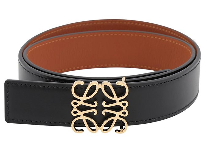 Loewe Anagram Reversible Leather Belt