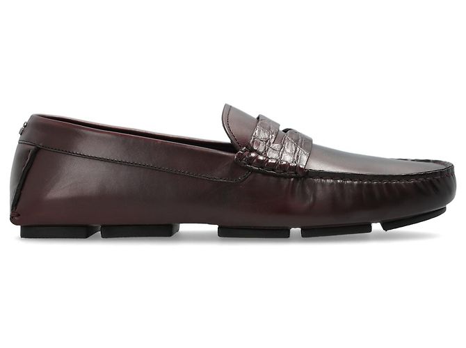 Dolce & Gabbana Leder- 'Loafers' Schuhe