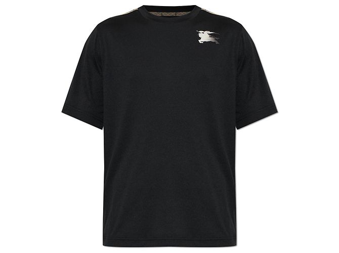 Burberry Austin T-shirt Black Polyester