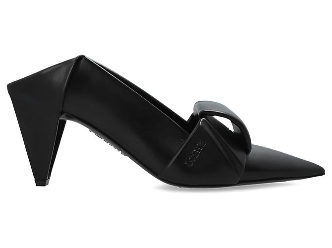Loewe Leder-Mules mit Absatz "Origami"