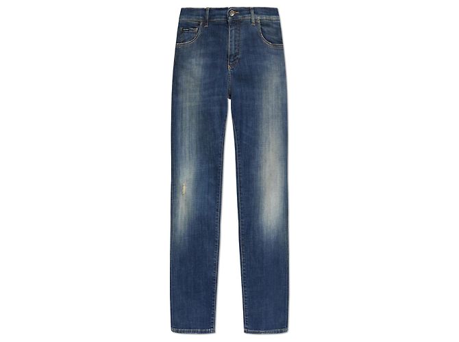 Vaqueros Slim Dolce & Gabbana Azules Algodón