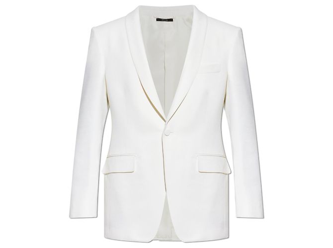Tom Ford Blazer com acabamento acetinado