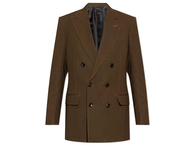 Tom Ford Wollblazer mit doppeltem Schlitz