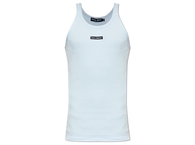 Dolce & Gabbana Top sin mangas acanalado