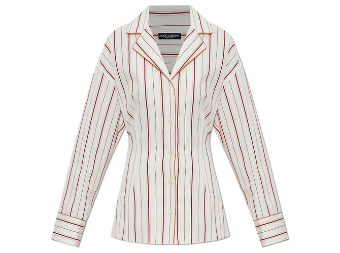 Dolce & Gabbana Camisa con estampado de rayas