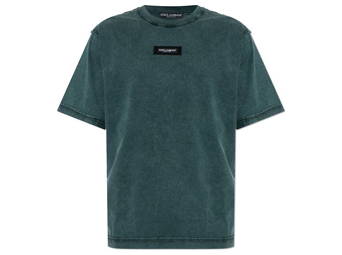 Dolce & Gabbana T-Shirt mit Logo-Patch
