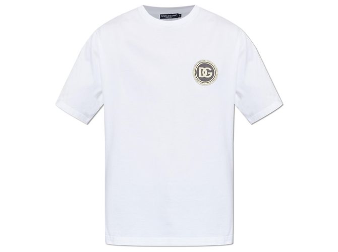 Dolce & Gabbana T-Shirt mit Logo-Patch