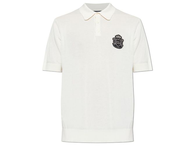 Dolce & Gabbana Polo con aplicación
