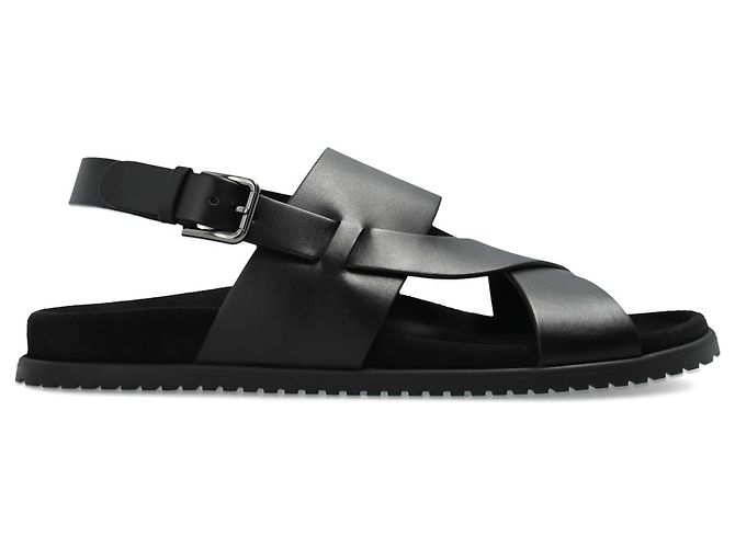 Sandali Dolce & Gabbana in pelle nera