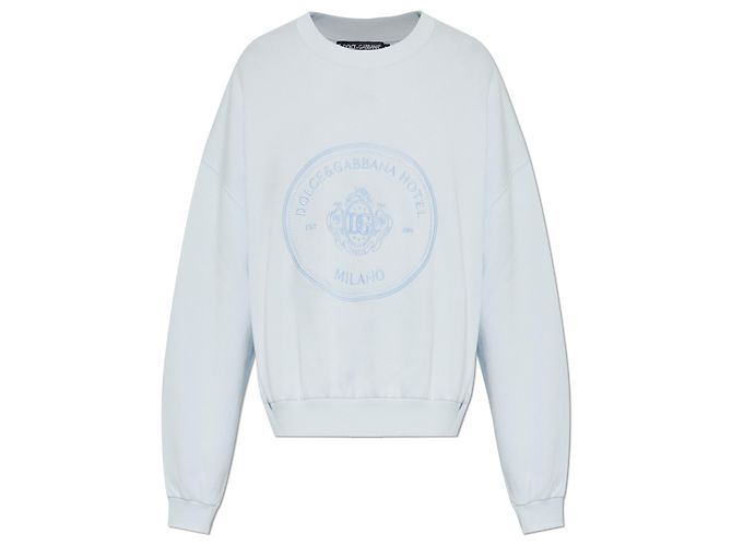 Dolce & Gabbana Sweatshirt mit besticktem Logo
