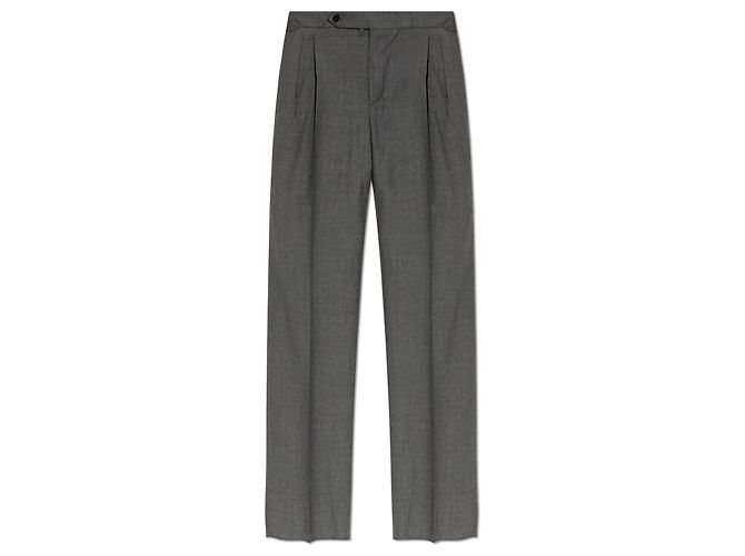 Dolce & Gabbana Wool pleated trousers
