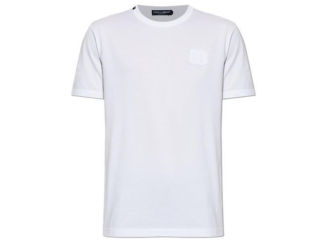 Dolce & Gabbana T-Shirt mit besticktem Logo