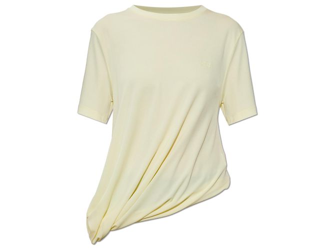 Loewe Asymmetrisches Top mit besticktem Logo