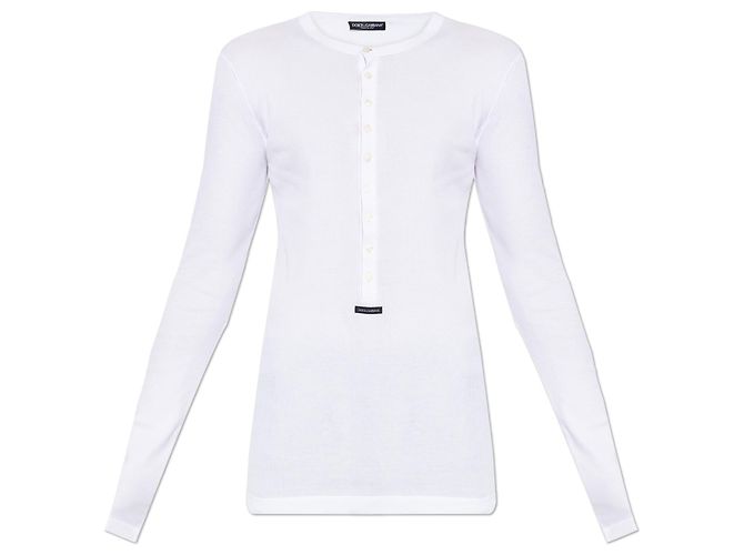 Dolce & Gabbana Ribbed long sleeve t-shirt