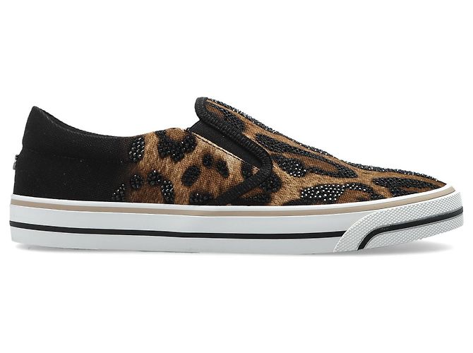 Dolce & Gabbana Sapatilhas com apliques cintilantes