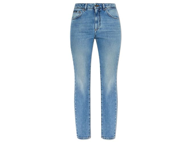 Vaqueros Skinny Dolce & Gabbana azules de algodón