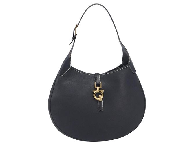 Salvatore Ferragamo Gancini Leather Medium
