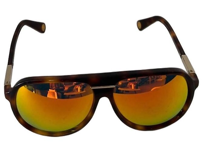 Marc Jacobs Occhiali da Sole Aviator Tartarugati