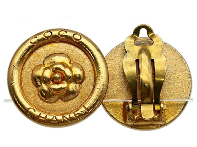Orecchini a clip Chanel Camellia Flower
