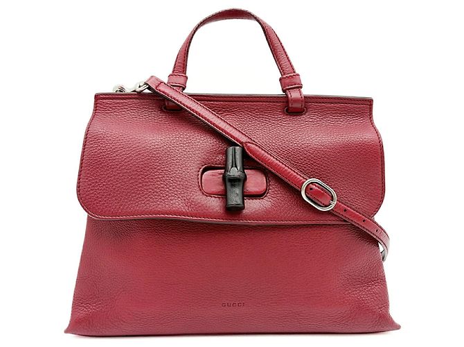 Borsa a tracolla Gucci Bamboo
