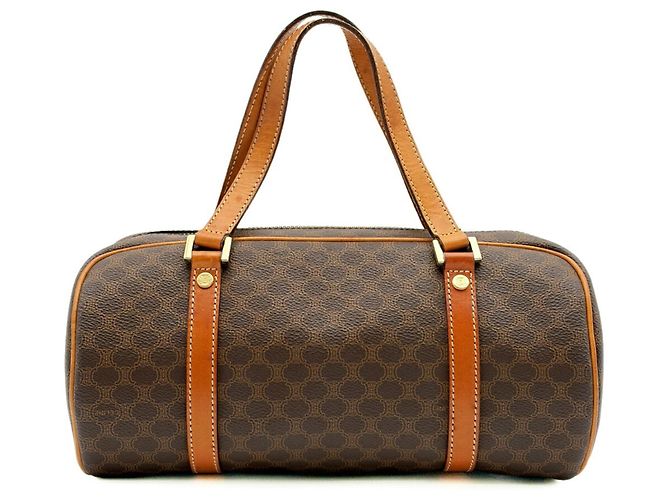 Céline Borsa Celine Macadam Mini Boston Bag