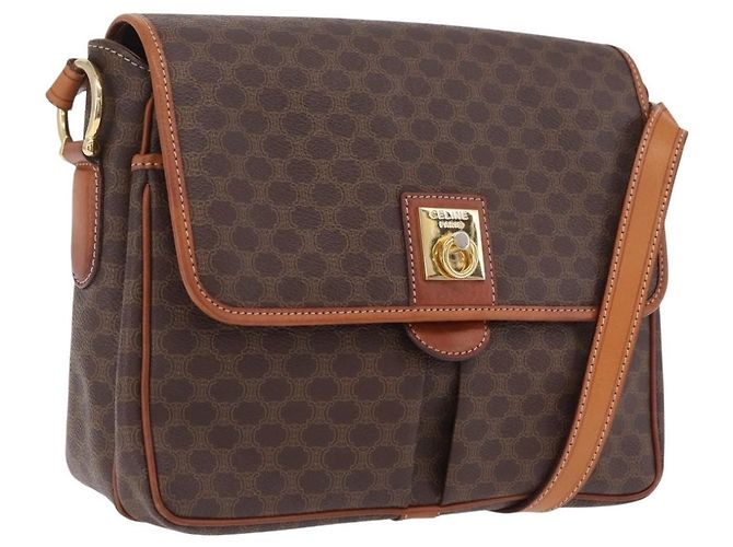 Céline Celine Macadam Shoulder Canvas