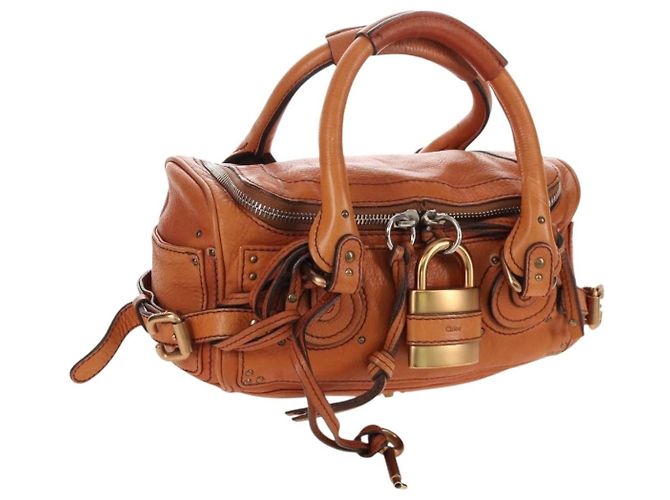 Chloé Chloe Paddington Lock Leather Medium