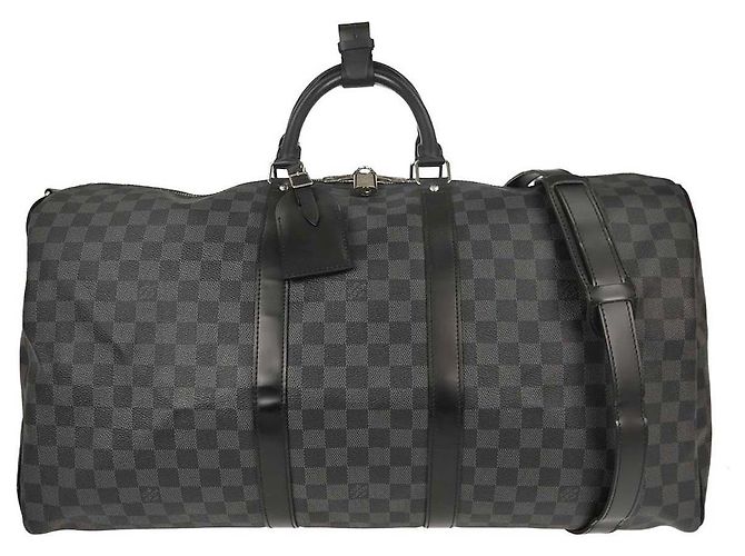 Louis Vuitton Keepall Bandouliere Damier Graphite 55
