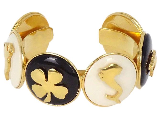 Bangles Vintage Chanel Placcato Oro