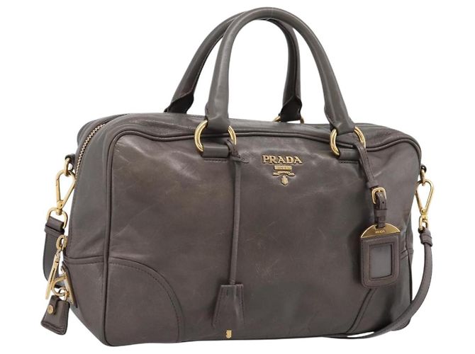 Prada Convertible Bauletto Vitello Shine Medium