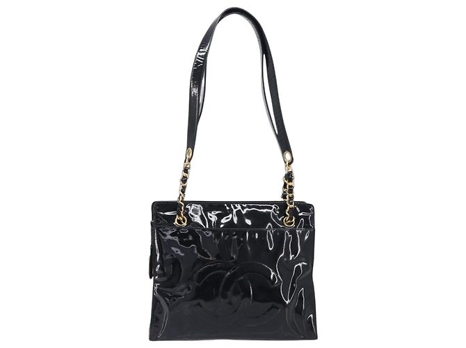 Chanel Coco Mark de piel charol