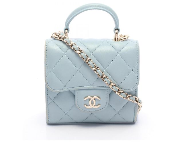 Borsa a spalla Chanel Mini Matelassé Chain Clutch