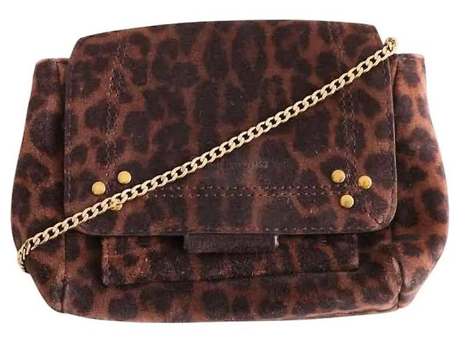 Jerome Dreyfuss Mini sac LULU S marron