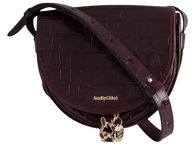 See by Chloé Borsa a tracolla bordeaux