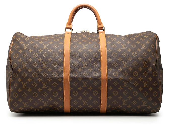 Mala de Viagem Louis Vuitton Monogram Keepall 60 Castanha