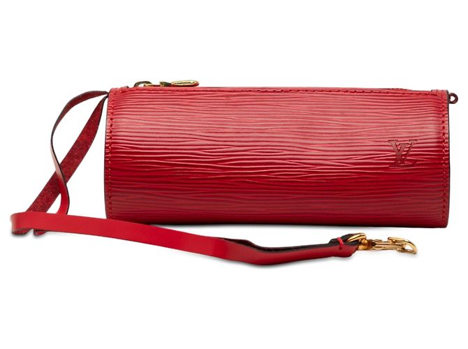 Sac à main Louis Vuitton Epi Pochette Papillon rouge