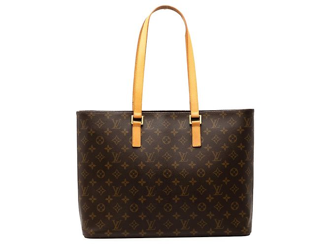 Sac Tote Louis Vuitton Monogram Luco Marron