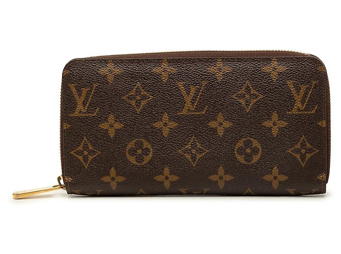 Cartera Larga Zippy Monogram Louis Vuitton Brown