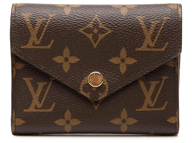 Brown Louis Vuitton Monogram Victorine Wallet Small Wallets