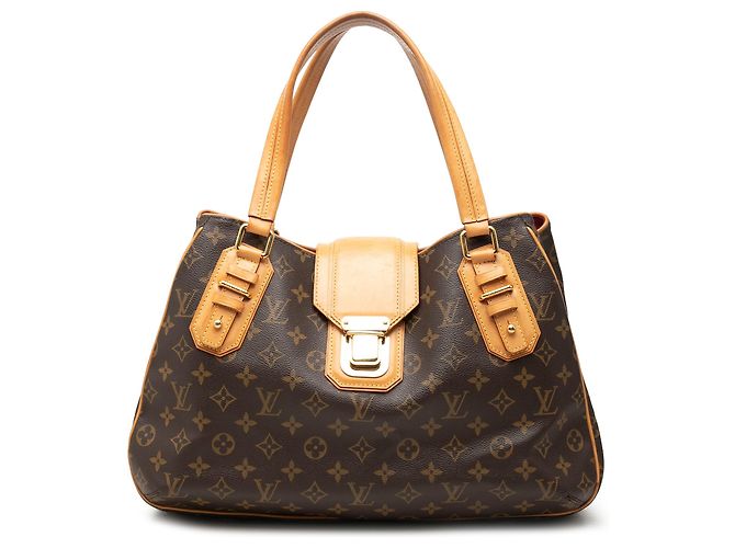 Borsa Tote Louis Vuitton Monogram Griet Marrone