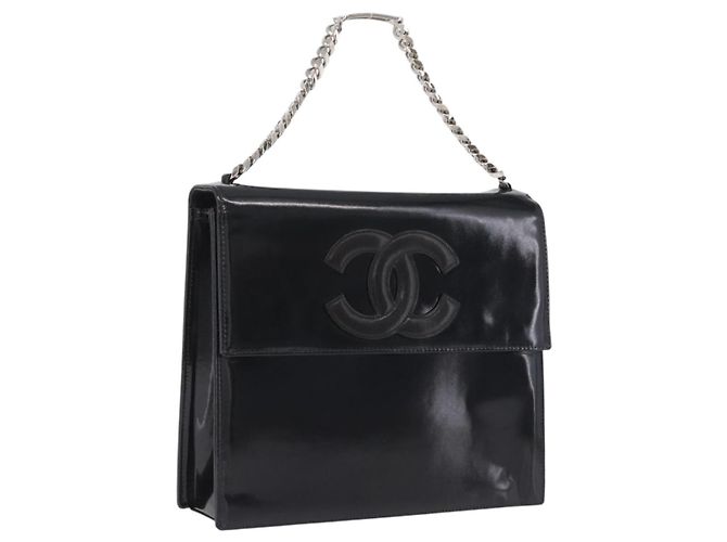 Chanel Vintage CC Box Flap Leather Medium